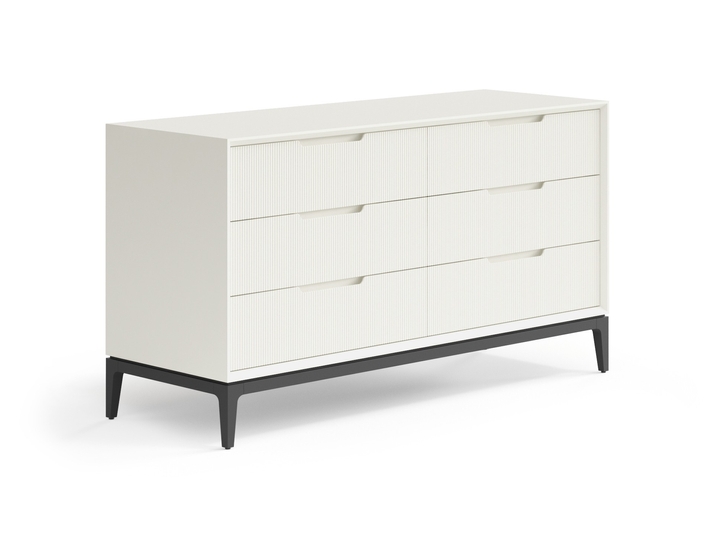 Мебель Комод Velvet 6 ящиков. Цвет Матовый молочно-белый. Материал Гладкая эмаль. Коллекция Комод Velvet 6 ящиков. Фото. Мебель Комод Velvet 6 ящиков. Цвет Матовый молочно-белый. Материал Гладкая эмаль. Коллекция Комод Velvet 6 ящиков. Картинка.